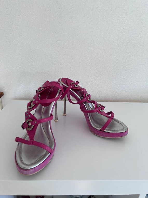 El Dantes Couture Vintage Pink High Heels pumps s… - image 4