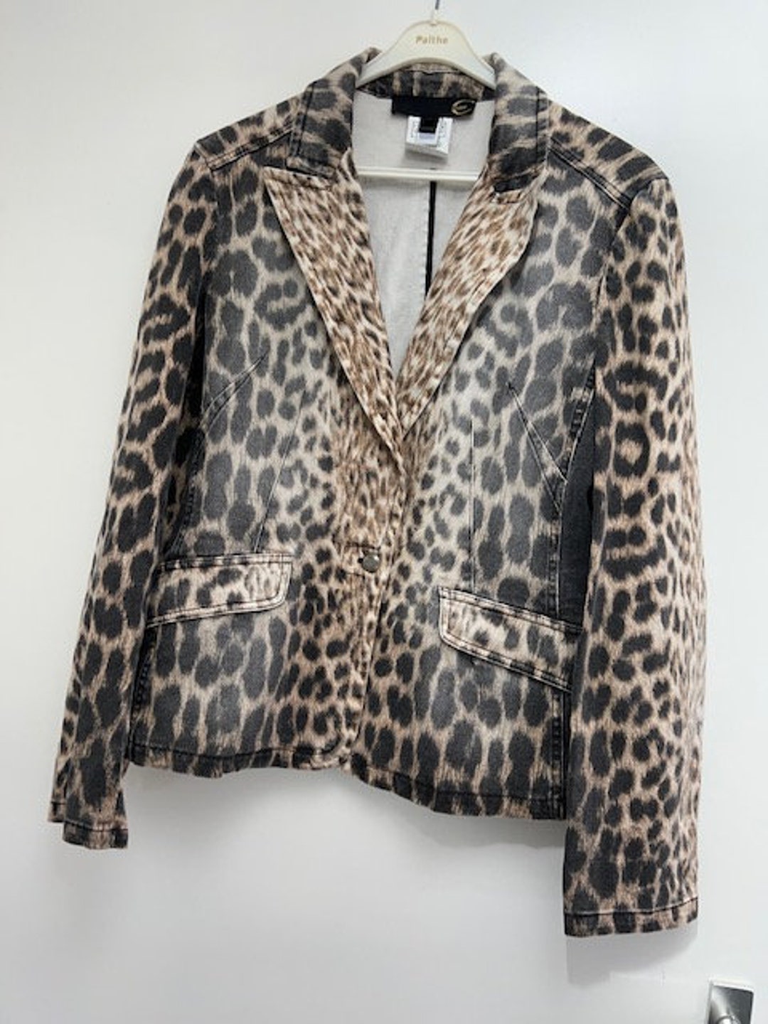 JUST CAVALLI Leopard animal Print Blazer Vintage Hot Item Y2K Etsy Canada