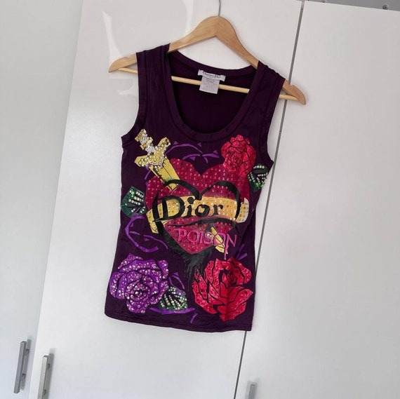 DIOR poison silk top Christian Dior collectable - image 3