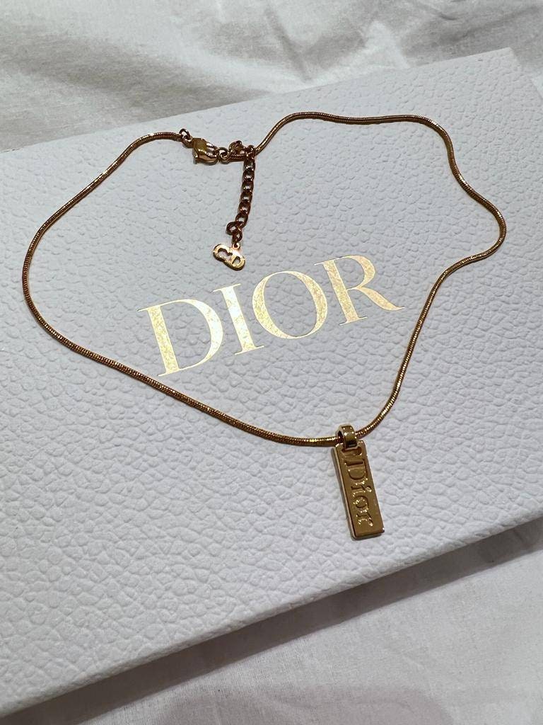 Shop dior necklace for Sale on Shopee Philippines