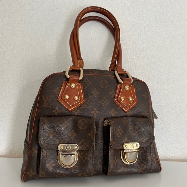 Louis Vuitton Monogram Manhattan PM sac à main authentique vintage