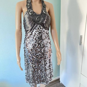 Sparkling elegant cocktail party dress with very nice details