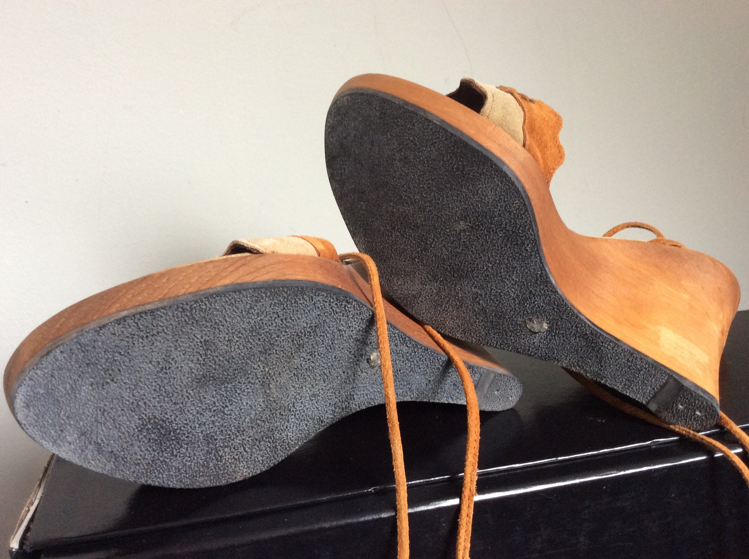 archive vintage 90s El Dantes サンダル 39 El Dantes Vintage Platform Sandals - Etsy