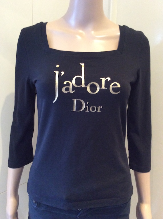Christian Dior Vintage t-shirt JÁdore Dior classy 