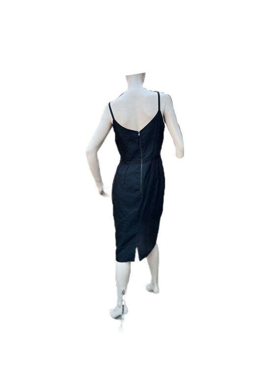 DOLCE & GABBANA sensual Calf-length dress with la… - image 4