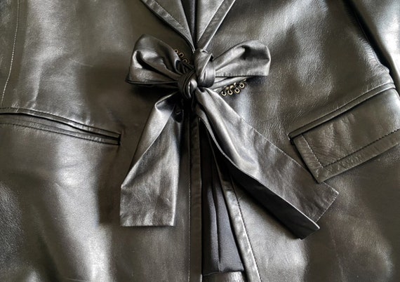 Yves Saint Laurent amazing Leather jacket Haute C… - image 5