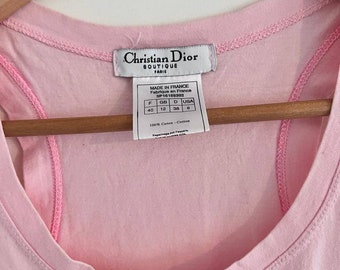 DIOR Peace Logo Top Christian Dior Collectable Graphic Tank DIOR Peace Logo Top Christian Dior Collectable Graphic Tank
