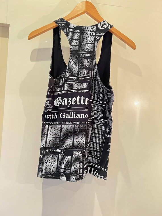 Rare JOHN GALLIANO collectable Newspaper print graphi… Gem