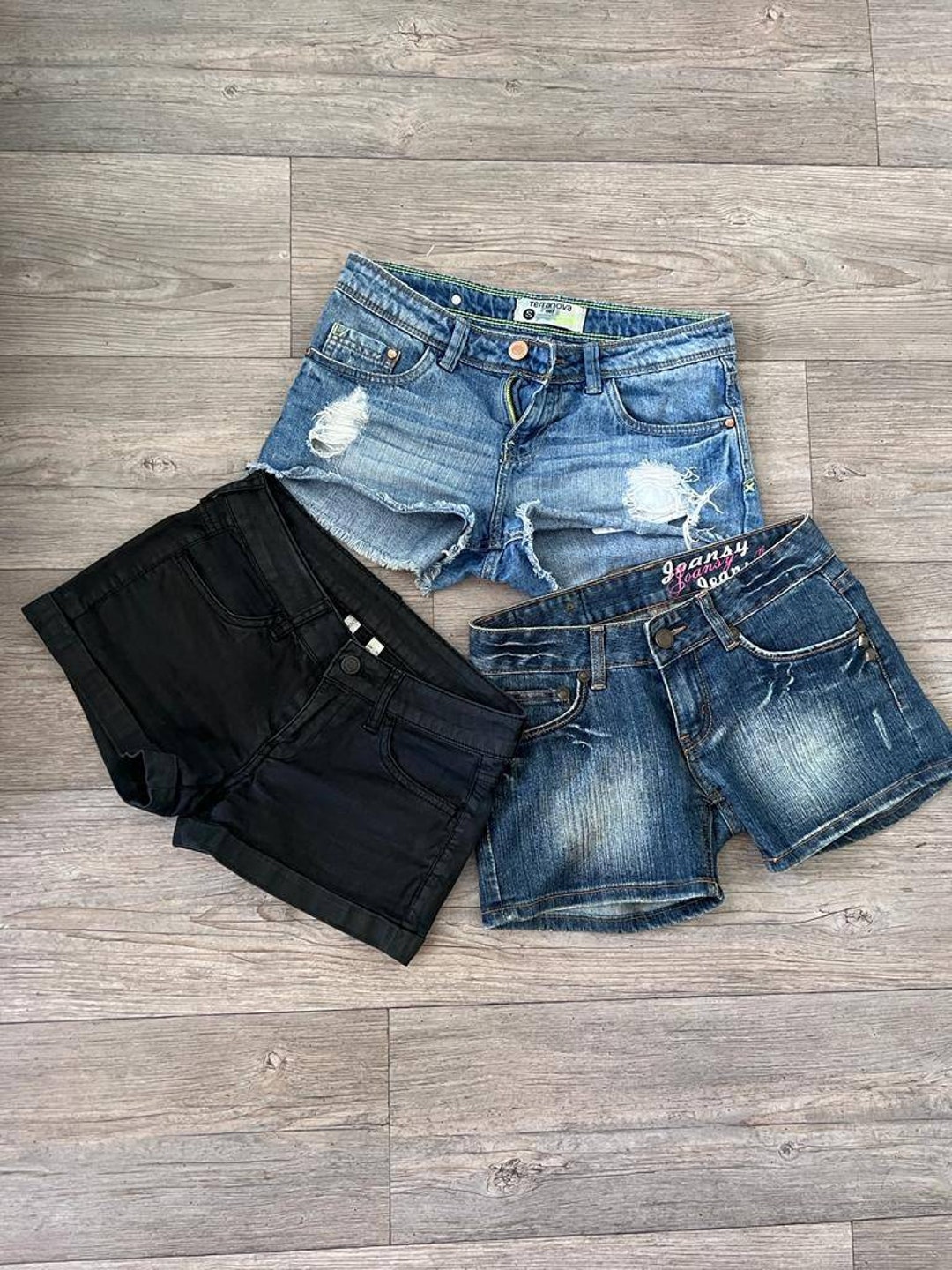 Etsy clearance denim shorts