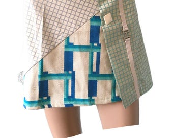 Custo Barcelona Sixties Style Retro Vintage Skirt NWT USA6