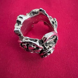 Xavier Loubens -Lumen artwork unique designer ring Haute Couture Vintage
