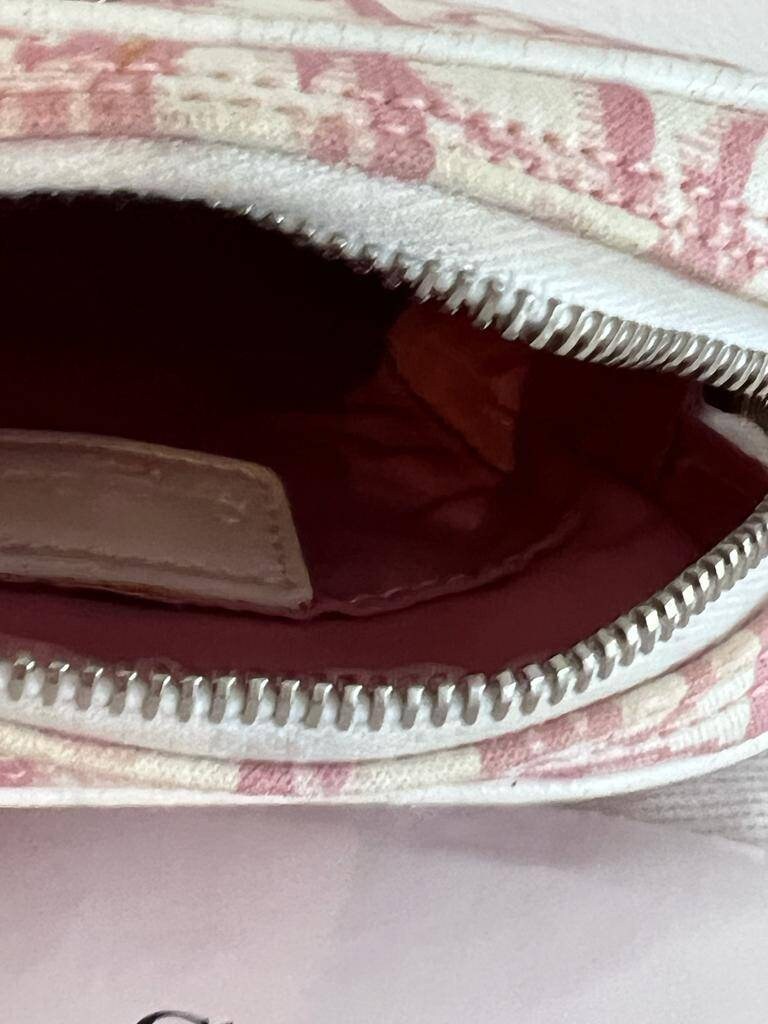 DIOR ピンク ロゴ入り ドラムバッグ 1 (R様専用)
