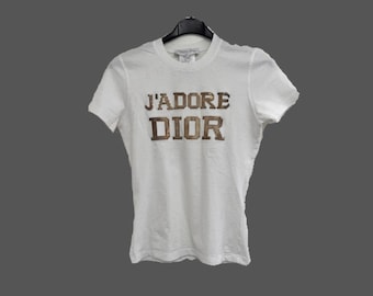CHRISTIAN DIOR - J'adore Dior the Latest Blonde White T CHRISTIAN DIOR - J'adore Dior the Latest Blonde White T