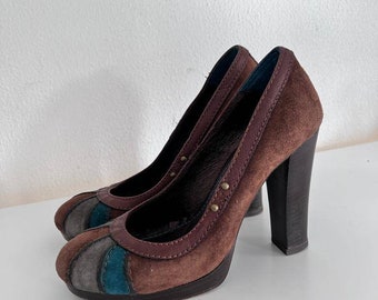 Fab 1970s mary jane high heels US 8 1/2 / UK 6 1/2 - Etsy 日本