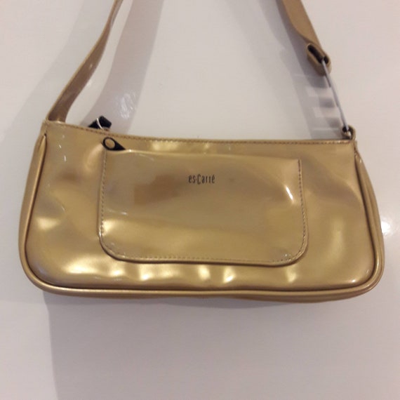 Vintage Gold Shinny Handbag Hard to Find - Etsy