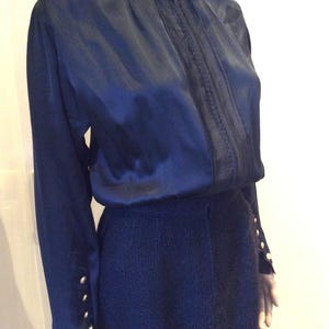 Chanel authentic rare haute couture classy dress '70