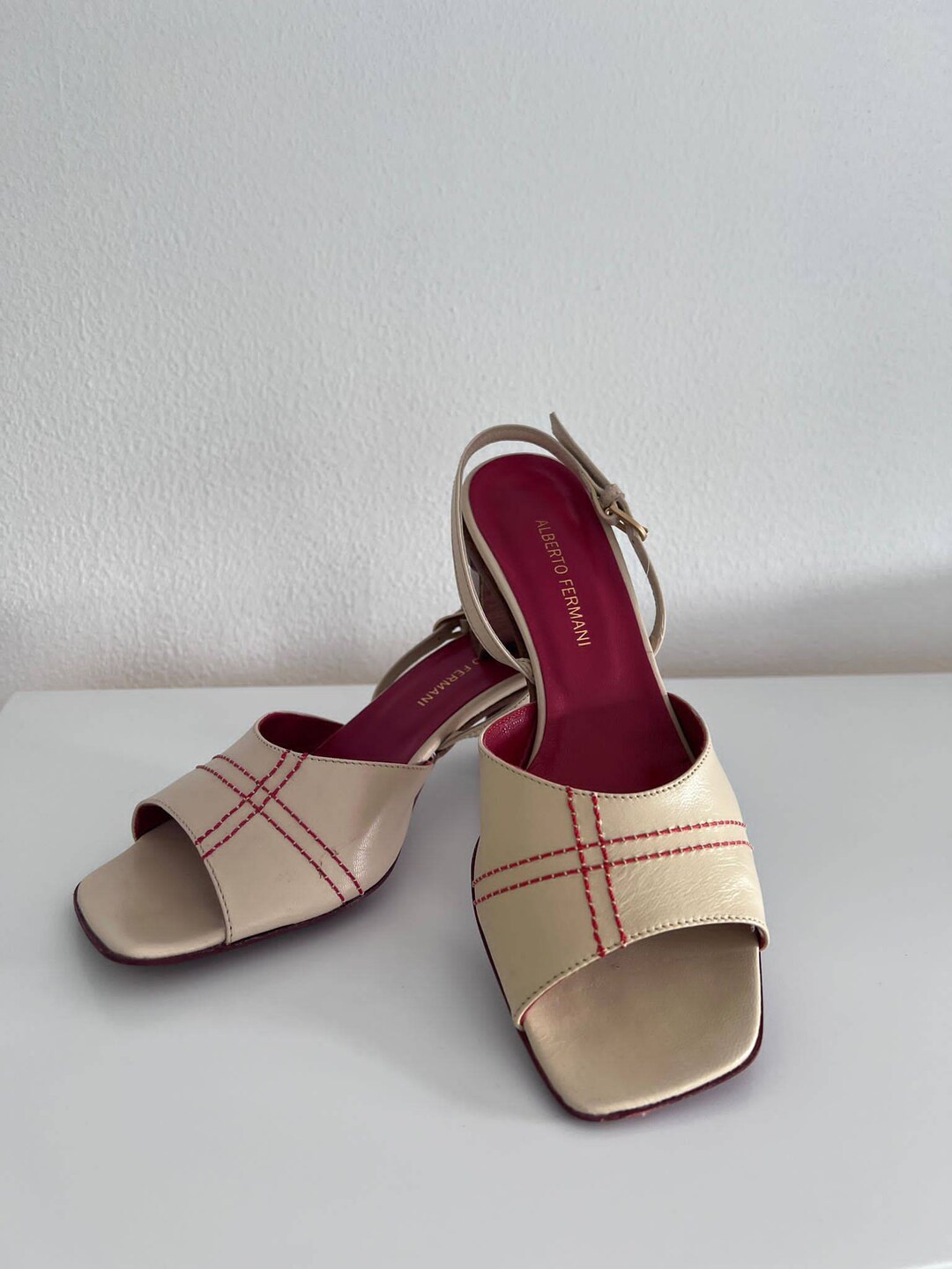 Alberto fermani sandals clearance