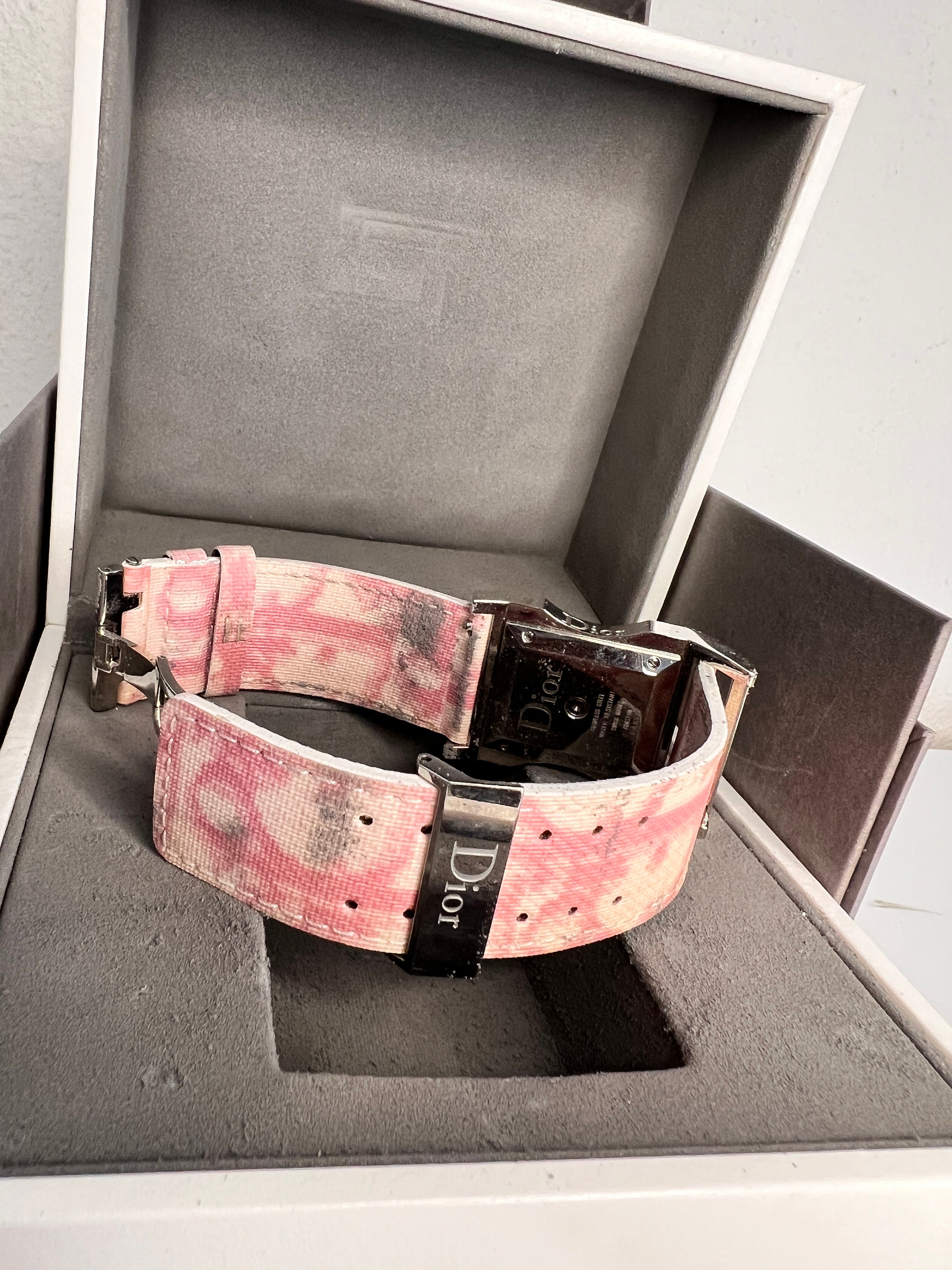 高評価なギフト Trotter Malice DIOR CHRISTIAN Monogram Lady Watch CD Oblique 時計