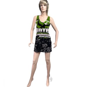 Custo Barcelona Retro cool mini dress s90 Collectible Rocky Mountains
