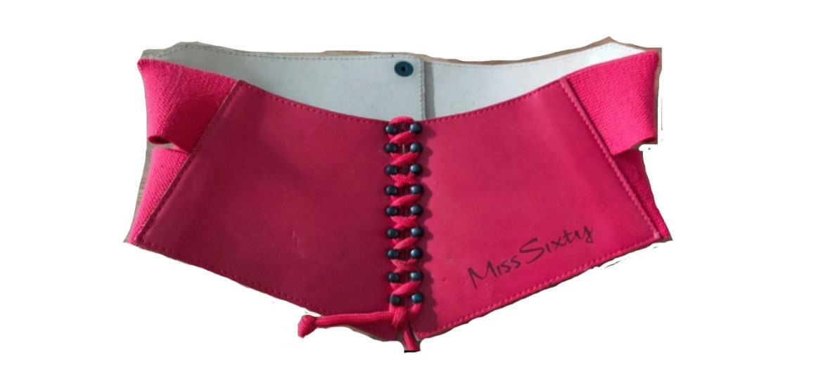 ルイールマガジンvibes古着 MISS SIXTY ロゴ フリルウエストベルト Miss Sixty Belt - Etsy Canada