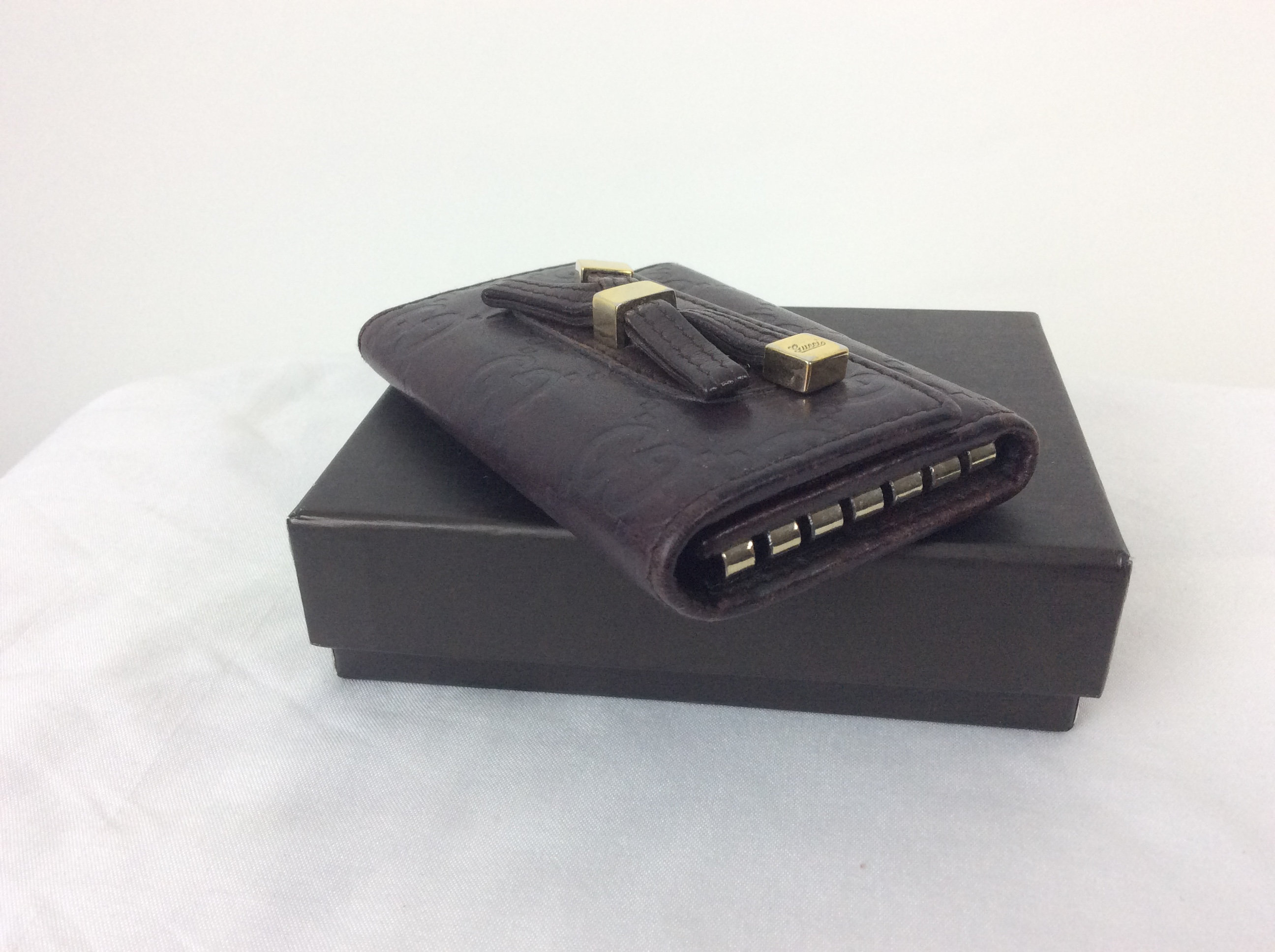 GUCCI Leather Card/key Holder Including Box Vintage - Etsy