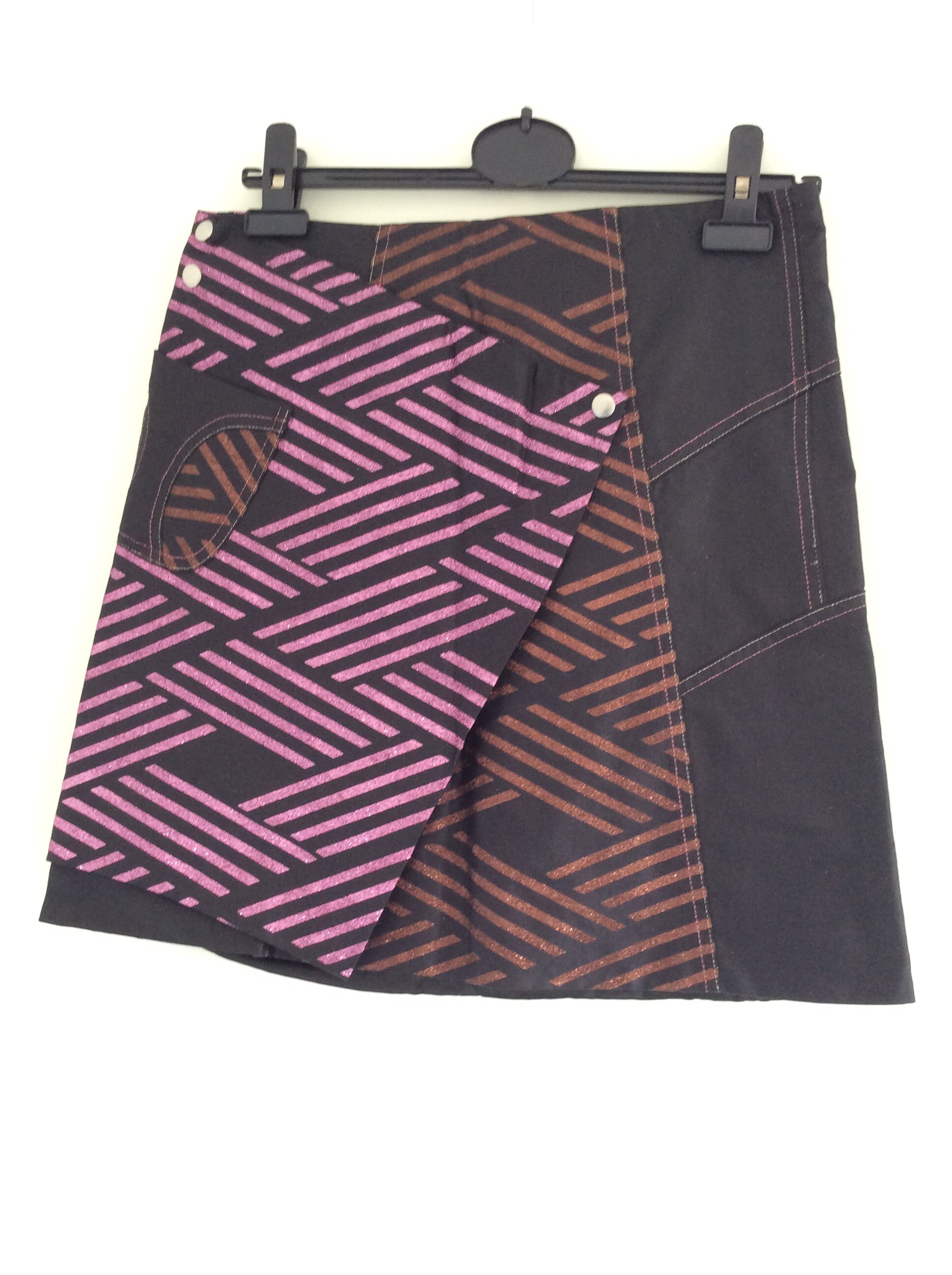 Jupe Custo Barcelona Laine/coton - Marron - Taille Unique - Neuf Avec étiquettes