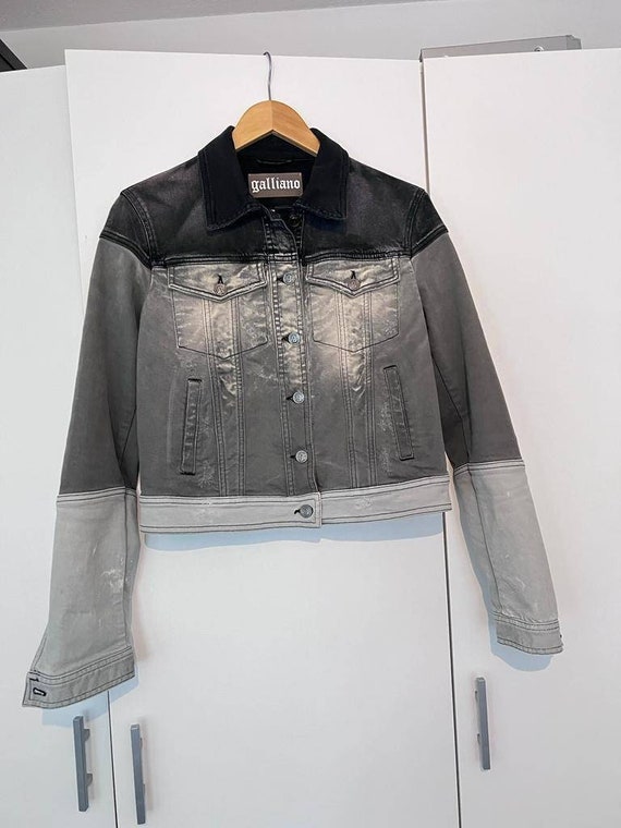 John galliano black jacket - Gem
