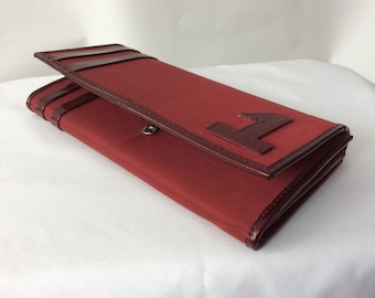 Dior hot sale red wallet
