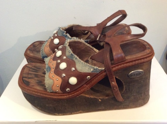 El Dantes Platform Sandals Vintage