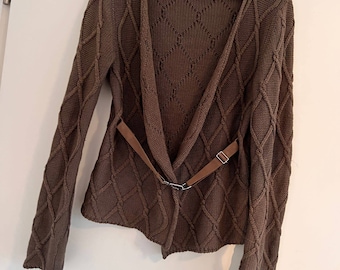 MaxMara cable knit cardigan