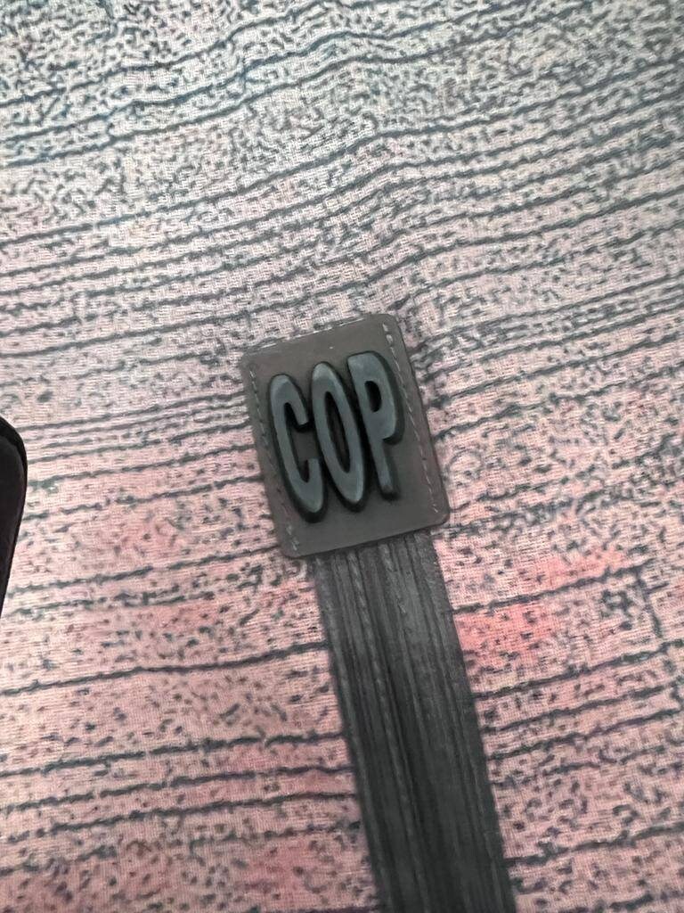 COP COPINE Cool Awesome Art Graphic Print T-shirt Long