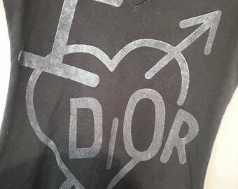 トップス Christian Dior Heart & Arrow T-shirt Christian Dior Heart & Arrow T-shirt