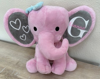 Personalized Elephant Keepsake / Newborn Gift