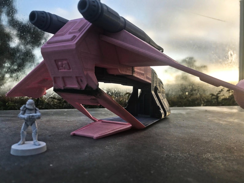 Republic Gunship Star Wars Legion Scale Build Kit/Completed | Etsy