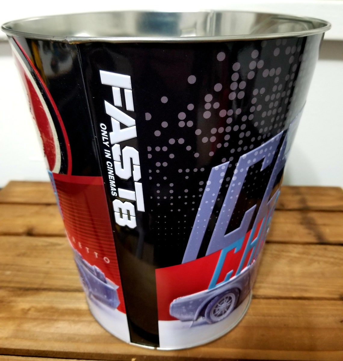 Fast 8 Popcorn Tub Fast and Furious Etsy