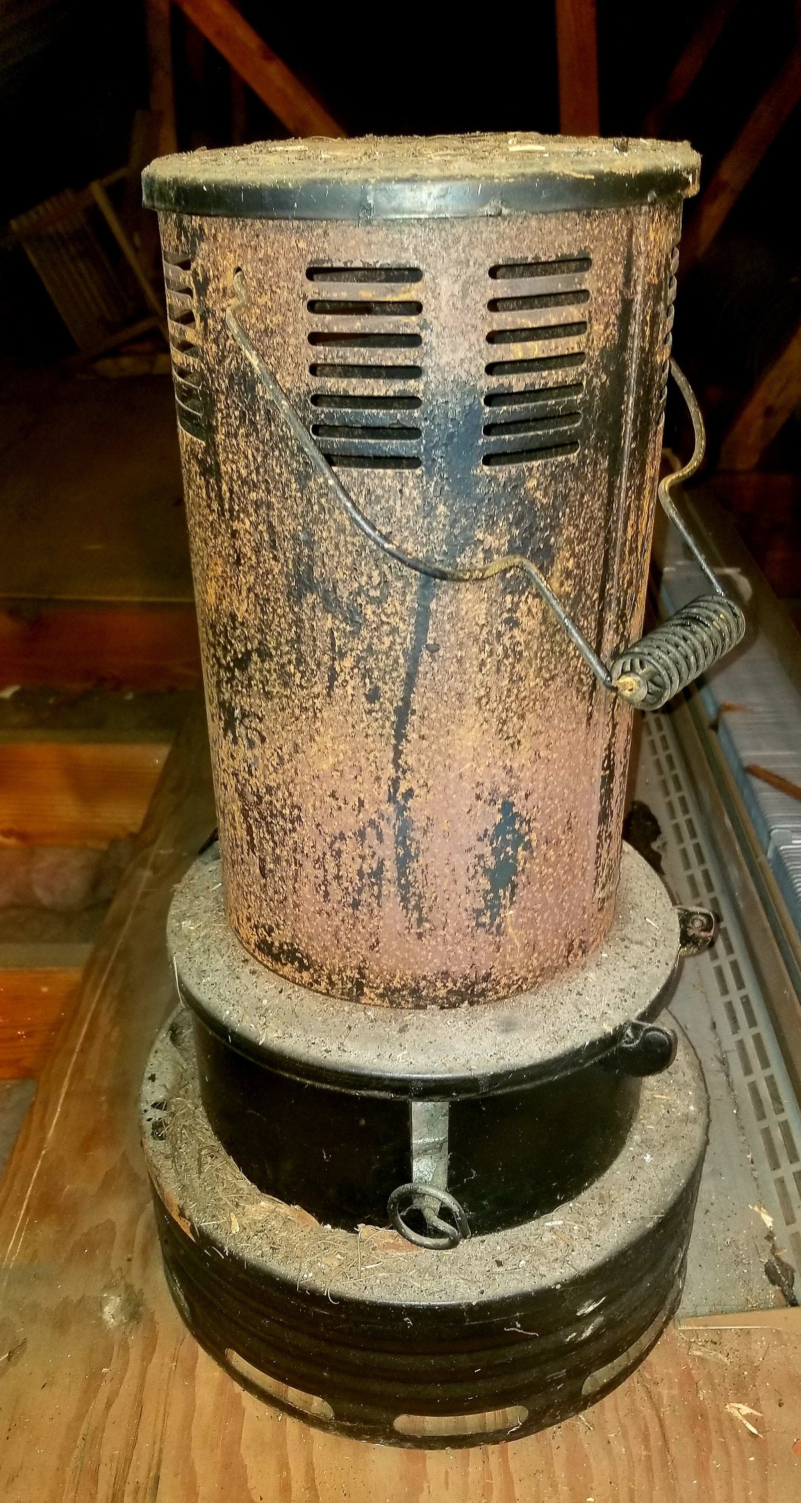 Antique Kerosene Heater Etsy