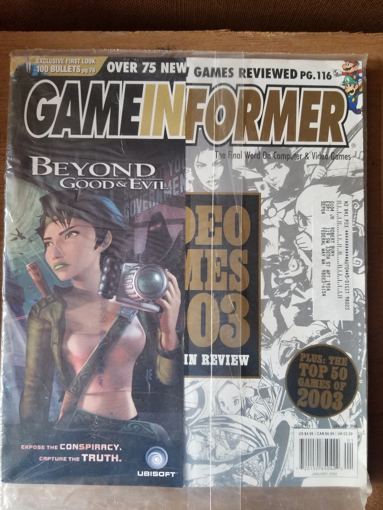 Vintage Game Informer Video Game Magazine Etsy