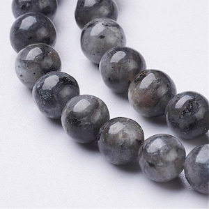 Perles Labradorite Naturelle 4mm, 6mm, 8mm, 10mm. image 1
