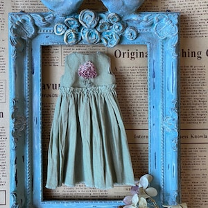 Dress for a collectible doll Blythe. Vintage dress for art dolls