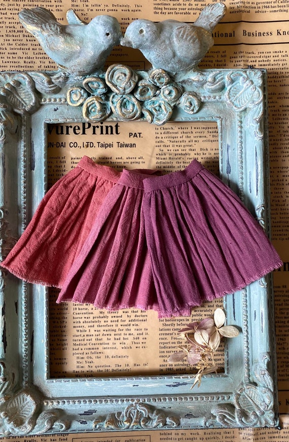 Pink skirt outfit etsy cheap