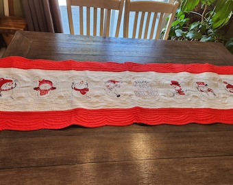 Quilted table runner