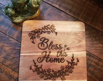 Engraved Trivet. Kitchen decor, Engraved. Housewarming Gift. New Home Owners