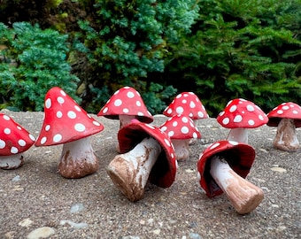 Spotted Fairy Mushrooms