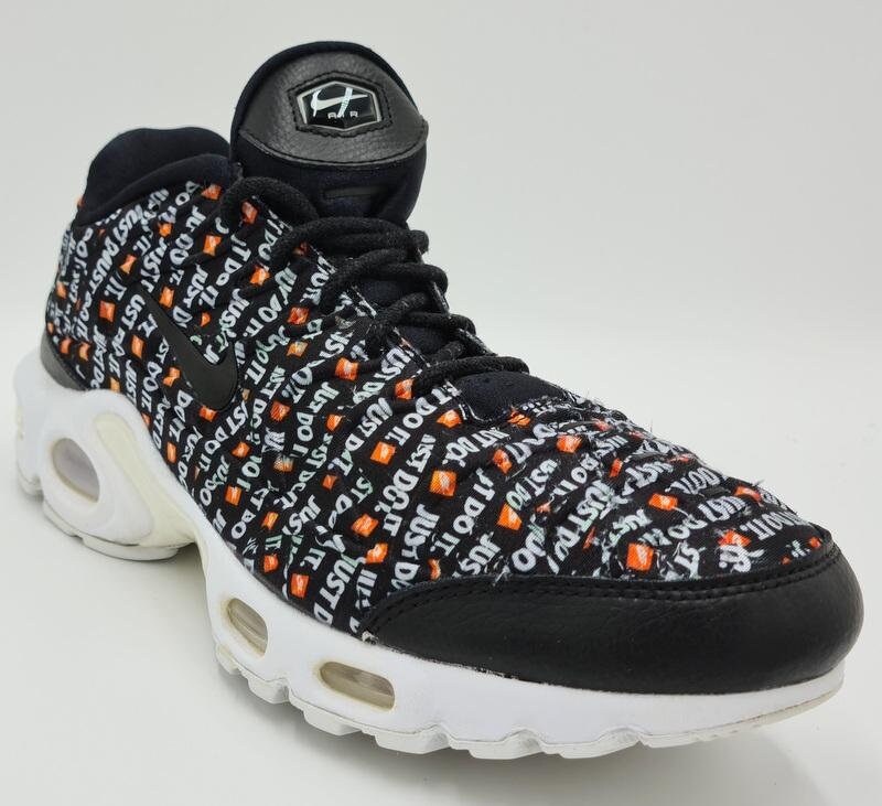 air max plus tn just do it black iridescent