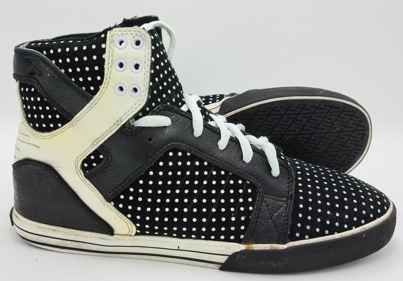 supra skytop polka dot