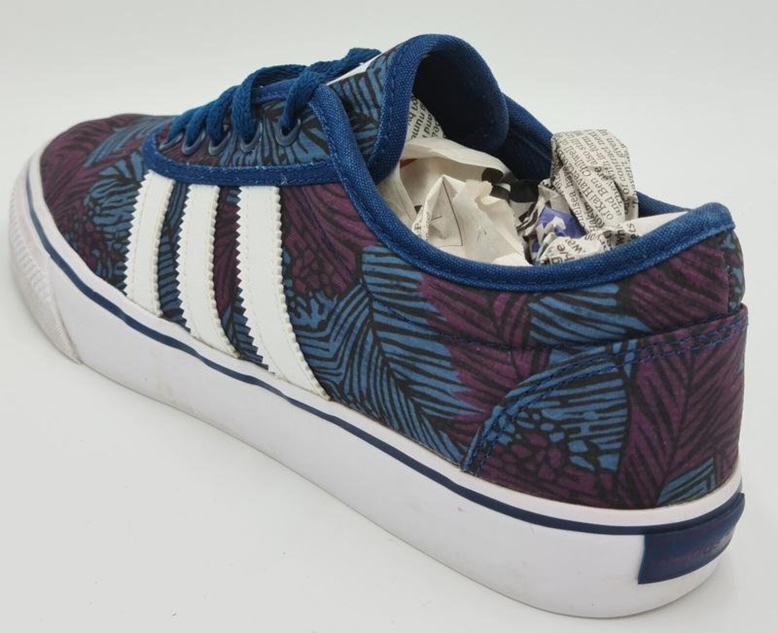 Adidas Adi Ease Low Gum Sole/Canvas Trainers BY4035 Blue Night | Etsy