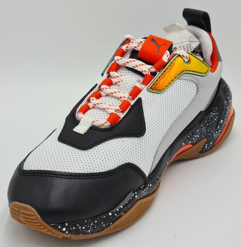 puma thunder womens orange