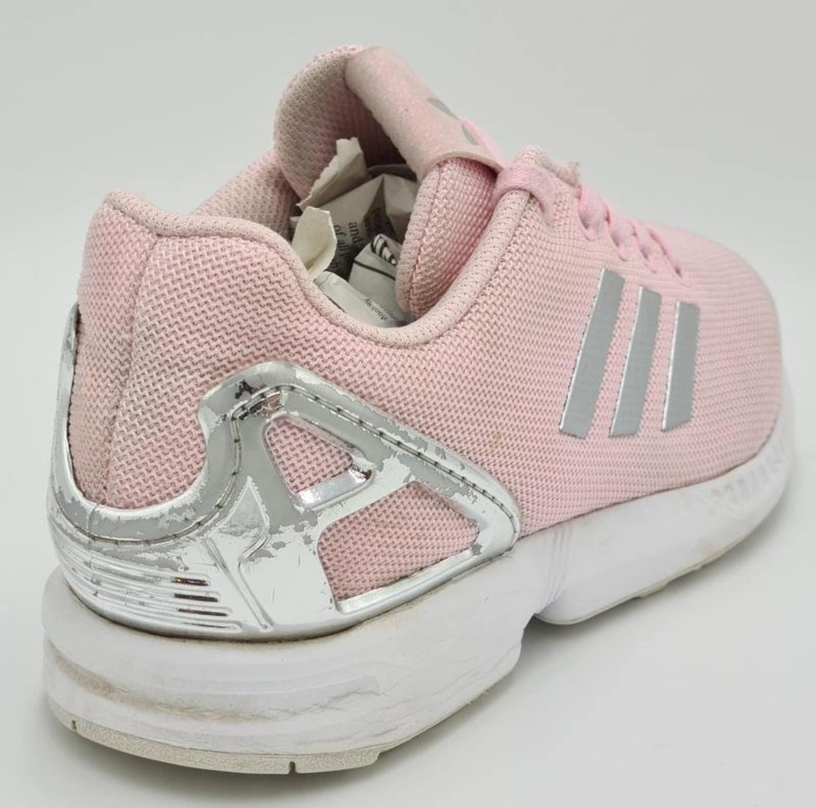 Adidas Torsion ZX Flux Trainers BY2025 Pink/Silver/White | Etsy