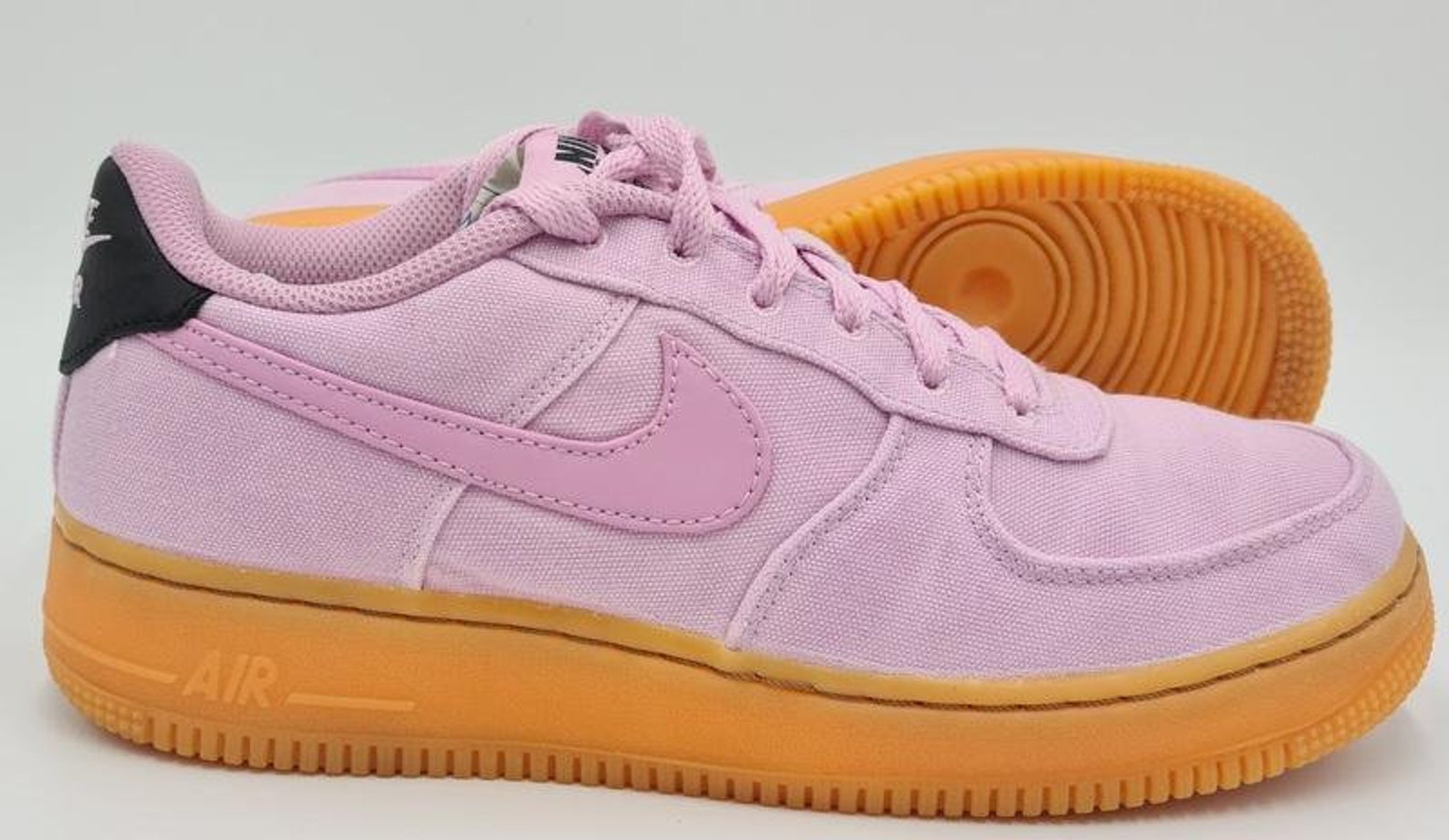 pink air force gum sole