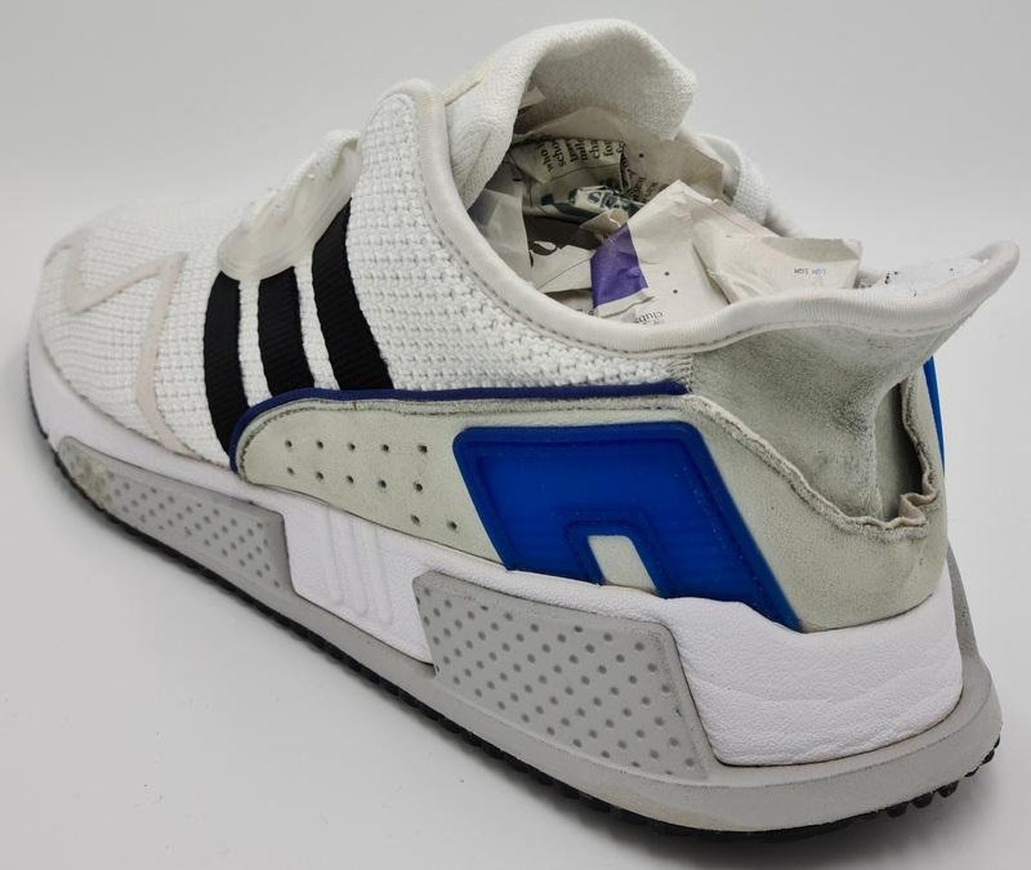 Adidas EQT Coussin Adv Primeknit Trainers CQ2379 Blanc/Noir | Etsy